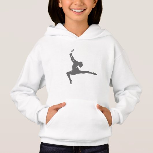 Rhythmic Gymnastics Silhouette (Voorkant)
