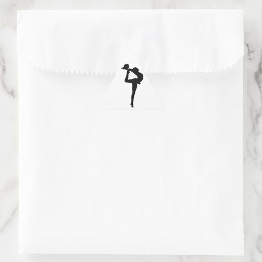 Rhythmic Gymnastics Silhouette Sticker (Tas)