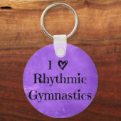 Rhythmic Gymnastics sleutelhanger giften en access (Voorkant)
