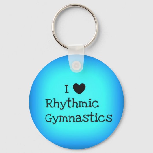 Rhythmic Gymnastics sleutelhanger giften en access (Voorkant)