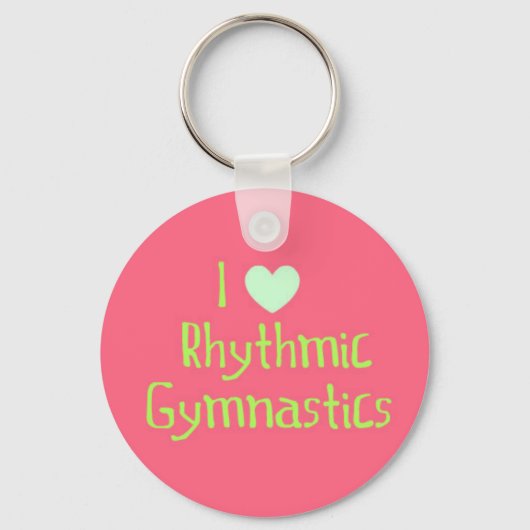 Rhythmic Gymnastics sleutelhanger giften en access (Voorkant)