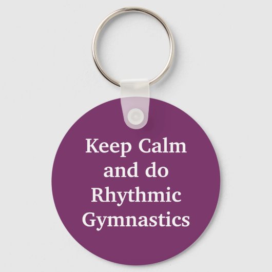Rhythmic Gymnastics sleutelhanger giften en access (Voorkant)