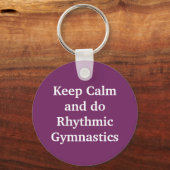 Rhythmic Gymnastics sleutelhanger giften en access (Voorkant)