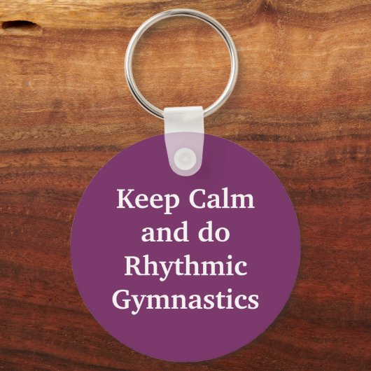 Rhythmic Gymnastics sleutelhanger giften en access (Voorkant)