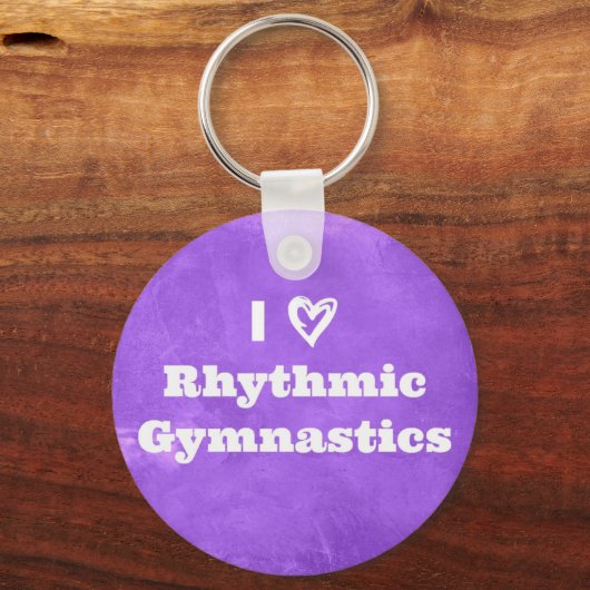 Rhythmic Gymnastics sleutelhanger giften en access (Voorkant)