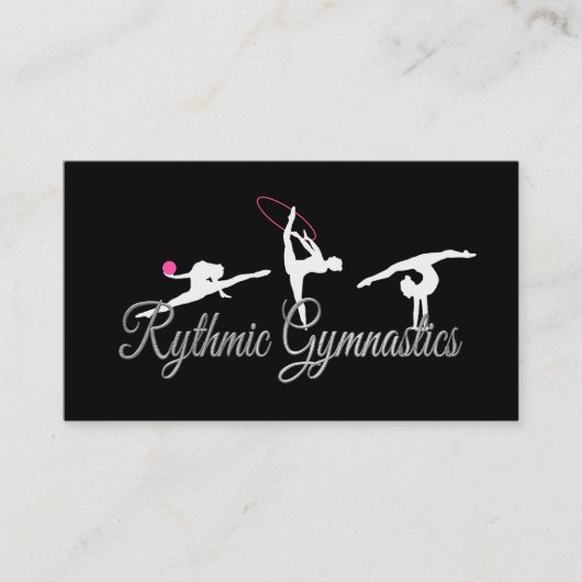 Rhythmic Gymnastics visitekaartjes (Voorkant)