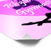 Rhythmic Gymnastiek Foto Afdruk (Hoek)