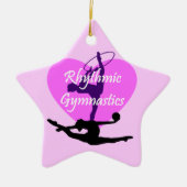 Rhythmic Gymnastiek Keramisch Ornament (Voorkant)