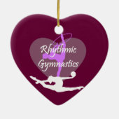 Rhythmic Gymnastiek Keramisch Ornament (Achterkant)