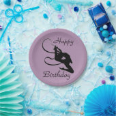 Rhythmic Gymnastiek papier borden Papieren Bordje (Feest)