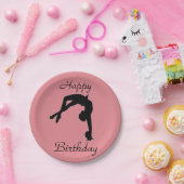 Rhythmic Gymnastiek papier borden Papieren Bordje (Feest)