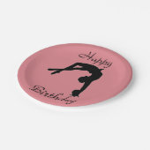 Rhythmic Gymnastiek papier borden Papieren Bordje (Gekanteld)