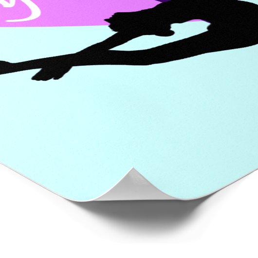 Rhythmic Gymnastiek Poster (Hoek)