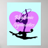 Rhythmic Gymnastiek Poster (Voorkant)