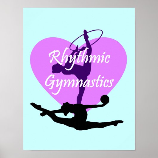 Rhythmic Gymnastiek Poster (Voorkant)