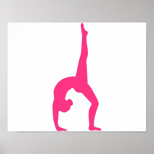 Rhythmic Gymnastiek Poster (Voorkant)