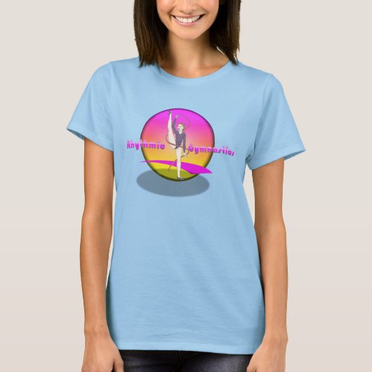 Rhythmic Gymnastiek T-shirt (Voorkant)