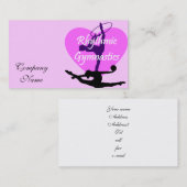 Rhythmic Gymnastiek Visitekaartje (Voorkant / Achterkant)