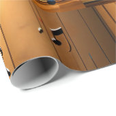 Rhythmic Harmony: Muziekdansstijl Cadeaupapier (Rol Hoek)