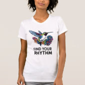 Rhythmic Hummingbird T-shirt (Voorkant)
