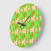 Rhythmic Orange Grote Klok (Hoek)