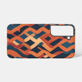Rhythmic Pattern inspired by Carpet Weaving Samsung Galaxy Hoesje (Achterkant horizontaal)