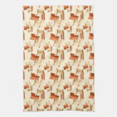 Rhythmic stack of marble pedestals and steps theedoek (Verticaal)