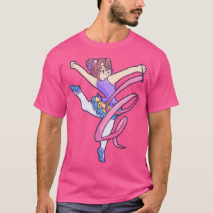 Rhythmische gymnastiek Aerobics cat T-shirt