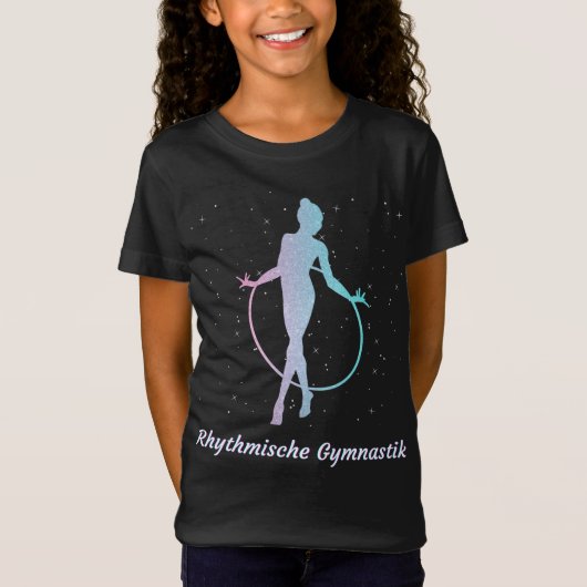 Rhythmische gymnastiek t-shirt (Voorkant)
