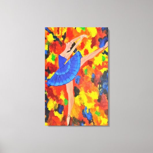 Rhythms of Fire Canvas Afdruk (Voorkant)