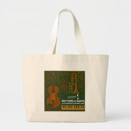 Rhythms & Roots Boodschappentas Grote Tote Bag