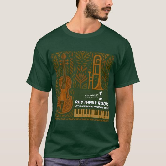 Rhythms & Roots Heren T-shirt (Voorkant)