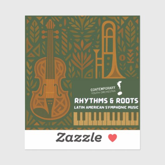 Rhythms & Roots Sticker (Vel)