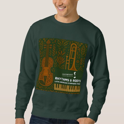 Rhythms & Roots Sweatshirt (Voorkant)