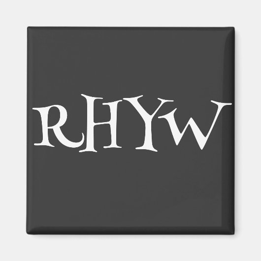 RHYW MAGNEET (Voorkant)