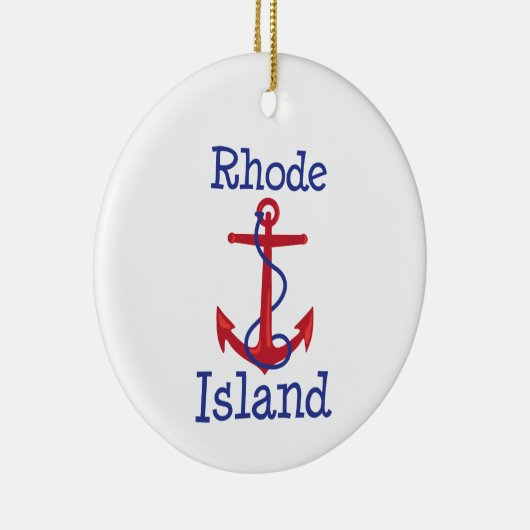 RI Anchor Keramisch Ornament (Rechts)