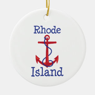 RI Anchor Keramisch Ornament