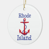 RI Anchor Keramisch Ornament (Links)