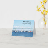 RI Newport Bridge notitiekaart (Gele Bloem)