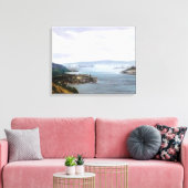 Ría de Ferrol (A Coruña)/Estuary of Ferrol Canvas Afdruk (Insitu (Woonkamer))