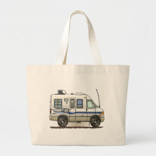 Rialta Winnebago Camper RV Grote Tote Bag