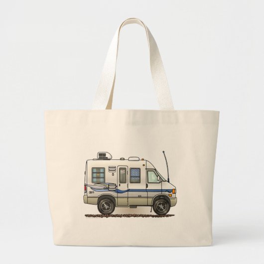 Rialta Winnebago Camper RV Grote Tote Bag (Voorkant)