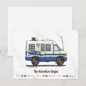 Rialta Winnebago Camper RV HSH Briefkaart (Voorkant / Achterkant)