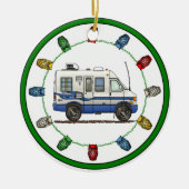 Rialta Winnebago Camper RV M Keramisch Ornament (Voorkant)