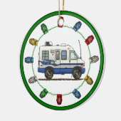 Rialta Winnebago Camper RV M Keramisch Ornament (Links)