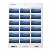 Rialto Beach I Etiket (Full Sheet)