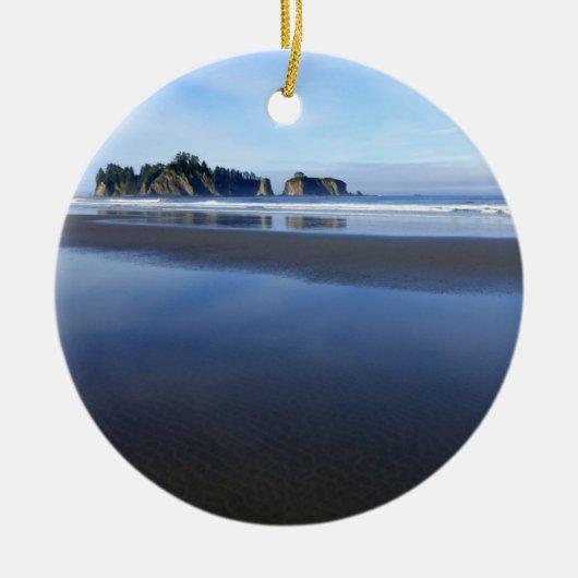 Rialto Beach I Keramisch Ornament (Voorkant)