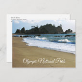 Rialto Beach, Olympic National Park, Washington Briefkaart (Voorkant / Achterkant)