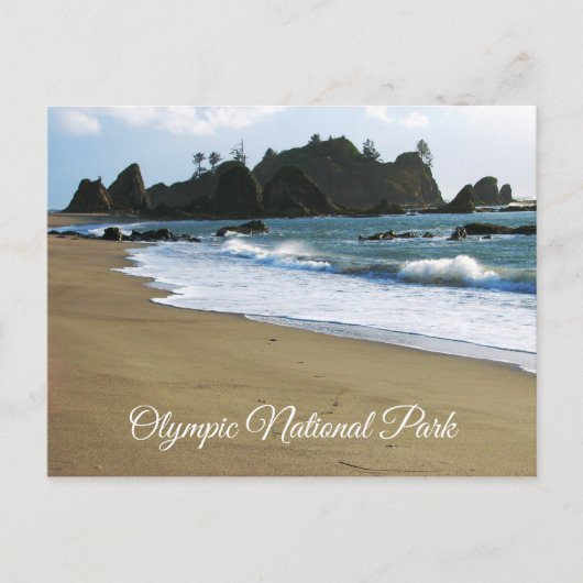 Rialto Beach, Olympic National Park, Washington Briefkaart (Voorkant)