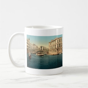 Rialto Bridge and Grand Canal, Venetië, Italië Koffiemok